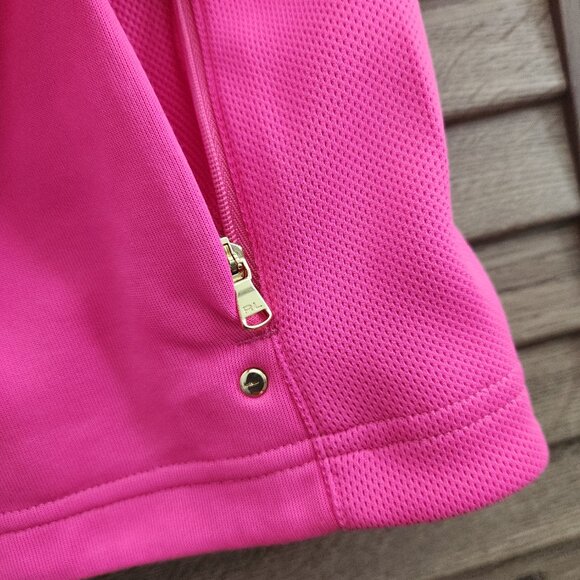 Ralph Lauren Gold pink zip up vest Size L - Picture 5 of 8